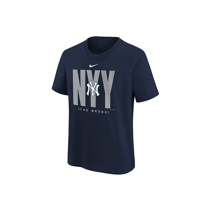 NIKE Темно-синяя унисекс футболка