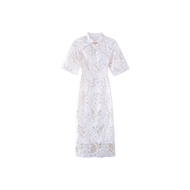 JINYE ORIENTAL Cheongsams Women's White