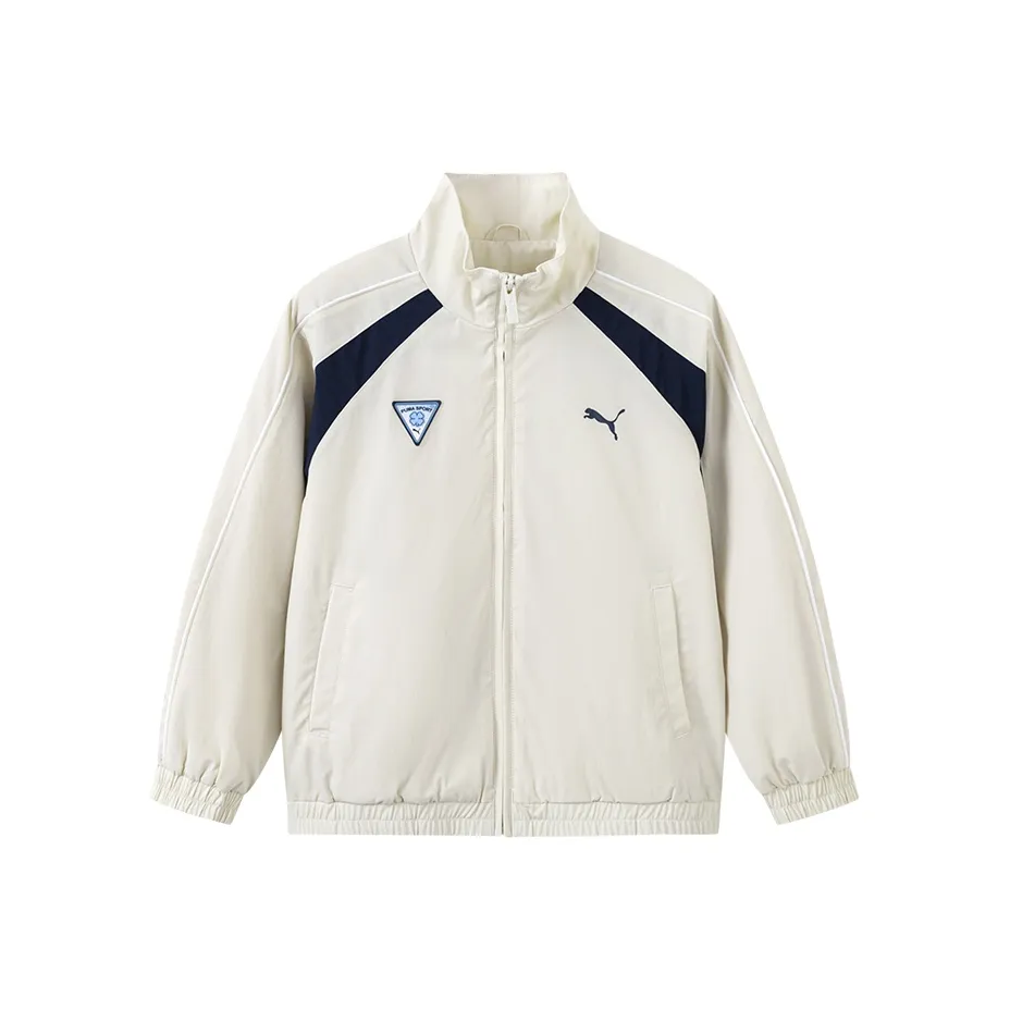 PUMA Куртка WOVENSportstyle Collection Белый Синий Тон Детский