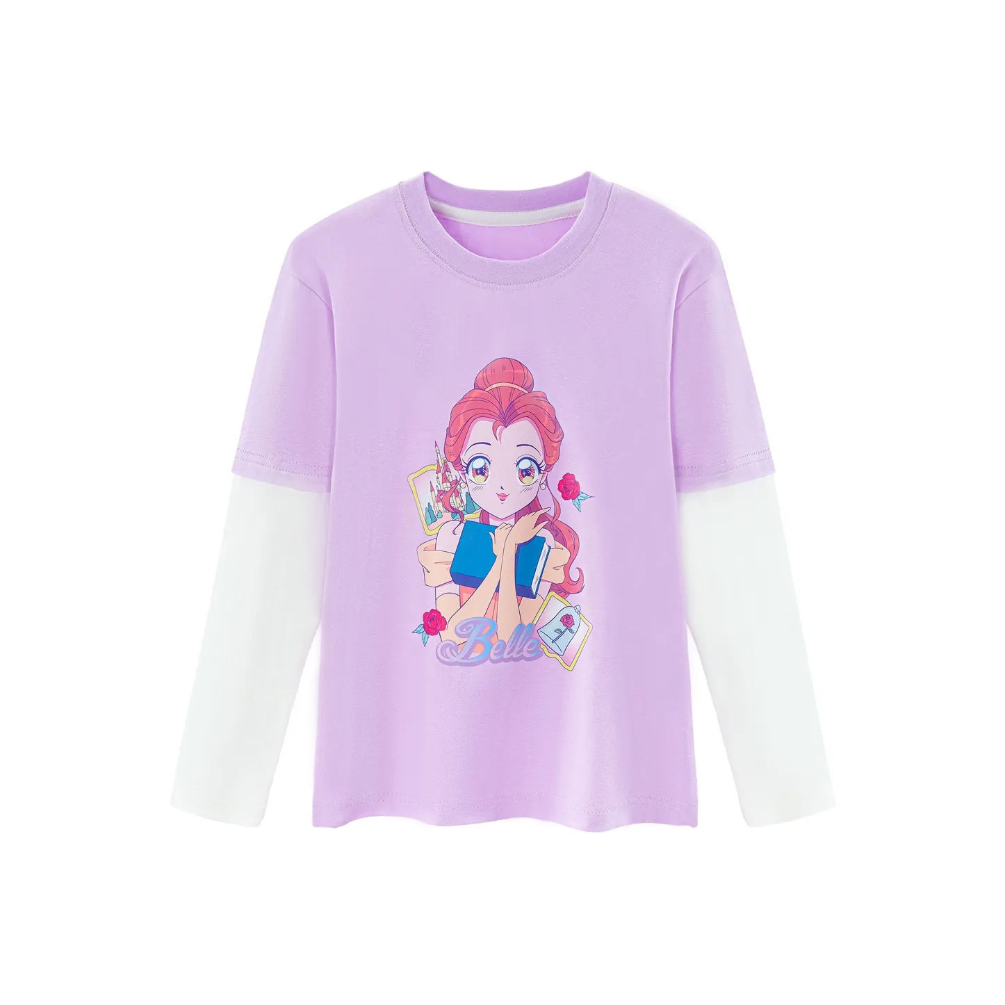 Disney T-рубашка фиолетовая для детей 3-7 лет