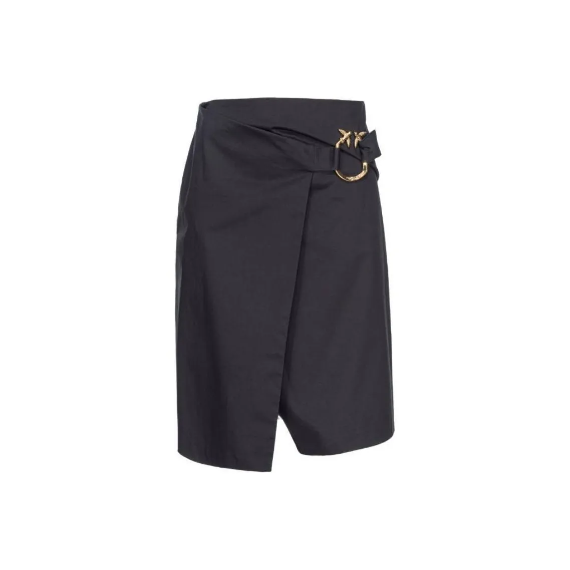 PINKO SS24 Повседневная длинная юбка женская черная