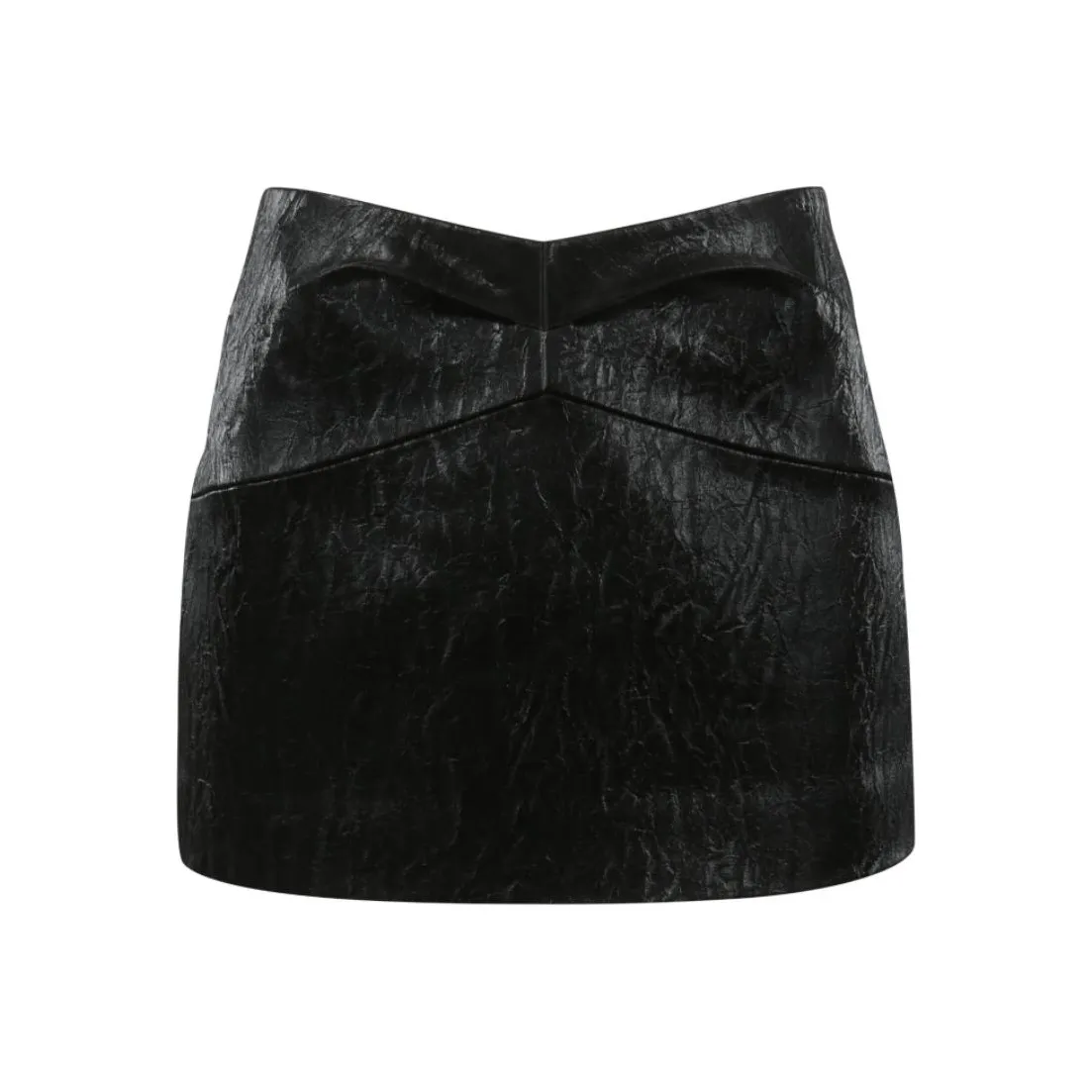 YCH FW24 Повседневные короткие юбки Женские Черный