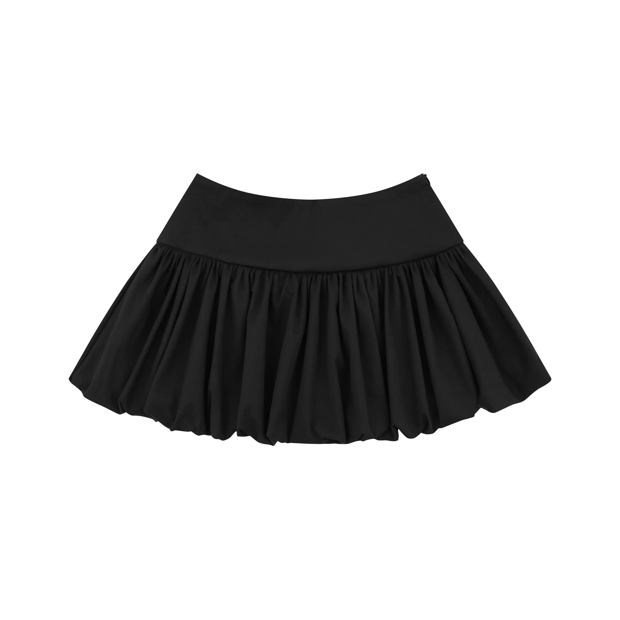 CUWU Повседневные короткие юбки Женские Черный