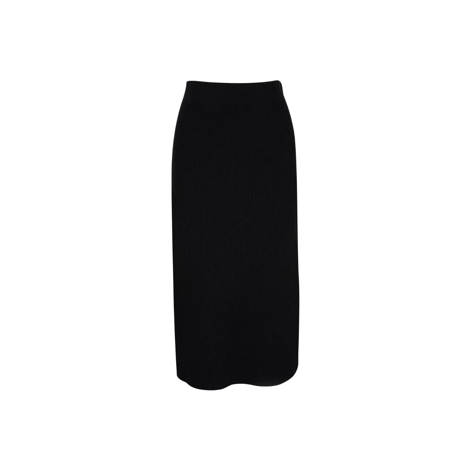 Brunello Cucinelli Straight Hem Knitted Midi Skirt