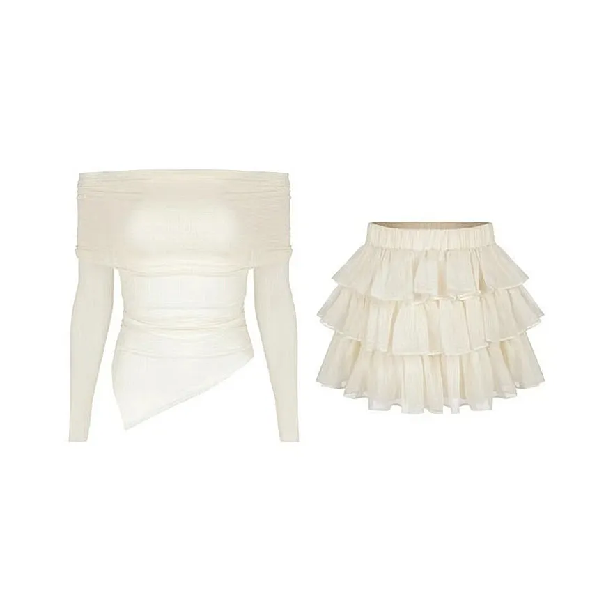 Incolore Комплект с юбкой Women's White