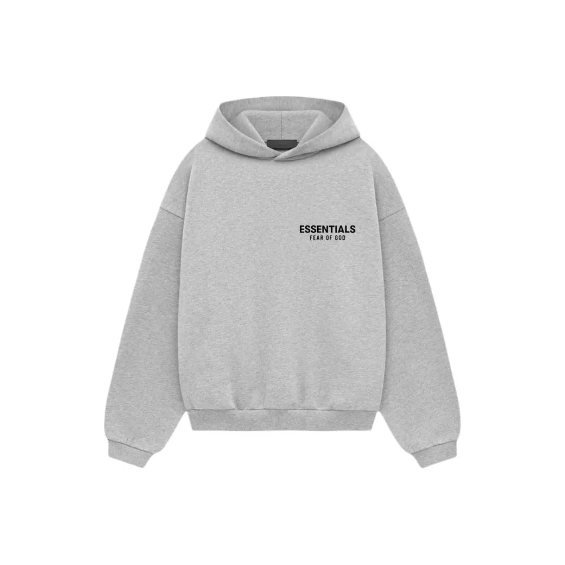 Fear of God ESSENTIALS Свитшот Флис Толстовка Светлый Mist Серый Светлый Фотиния Серый Детский