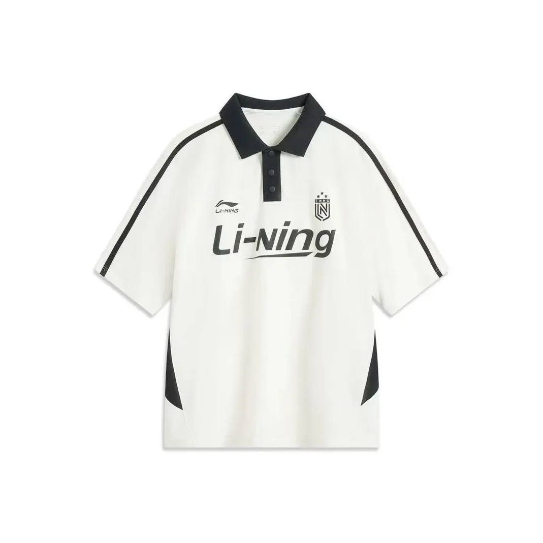 LINING Sports Life Collection Поло Унисекс Айвори