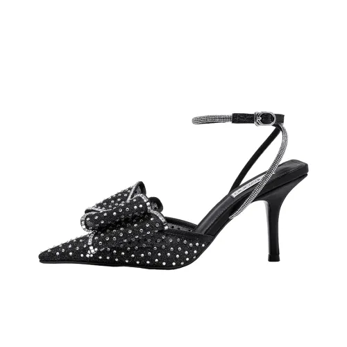 SHOESZOOO Высокие каблуки Хепберн - черный Женские