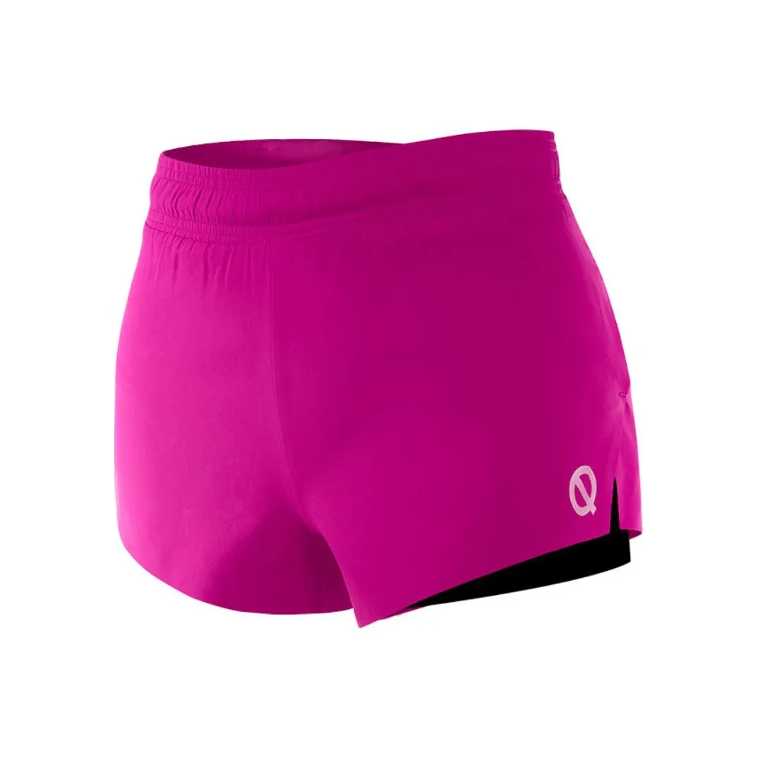 Qinkung Женские беговые шорты