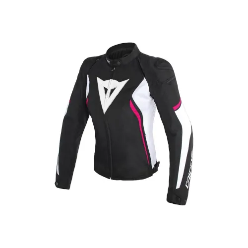 DAINESE T76/Черно-белая панда Фуксия Женские гоночные костюмы / мотоциклетные костюмы