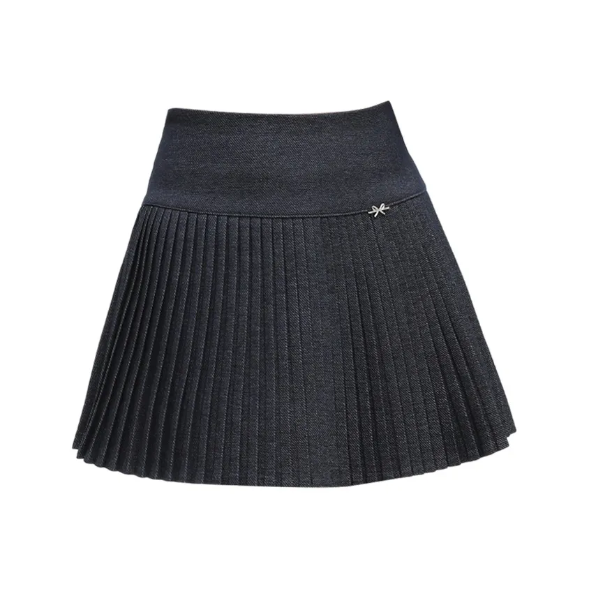 POPO.INFO Casual Short Skirts Women's Black