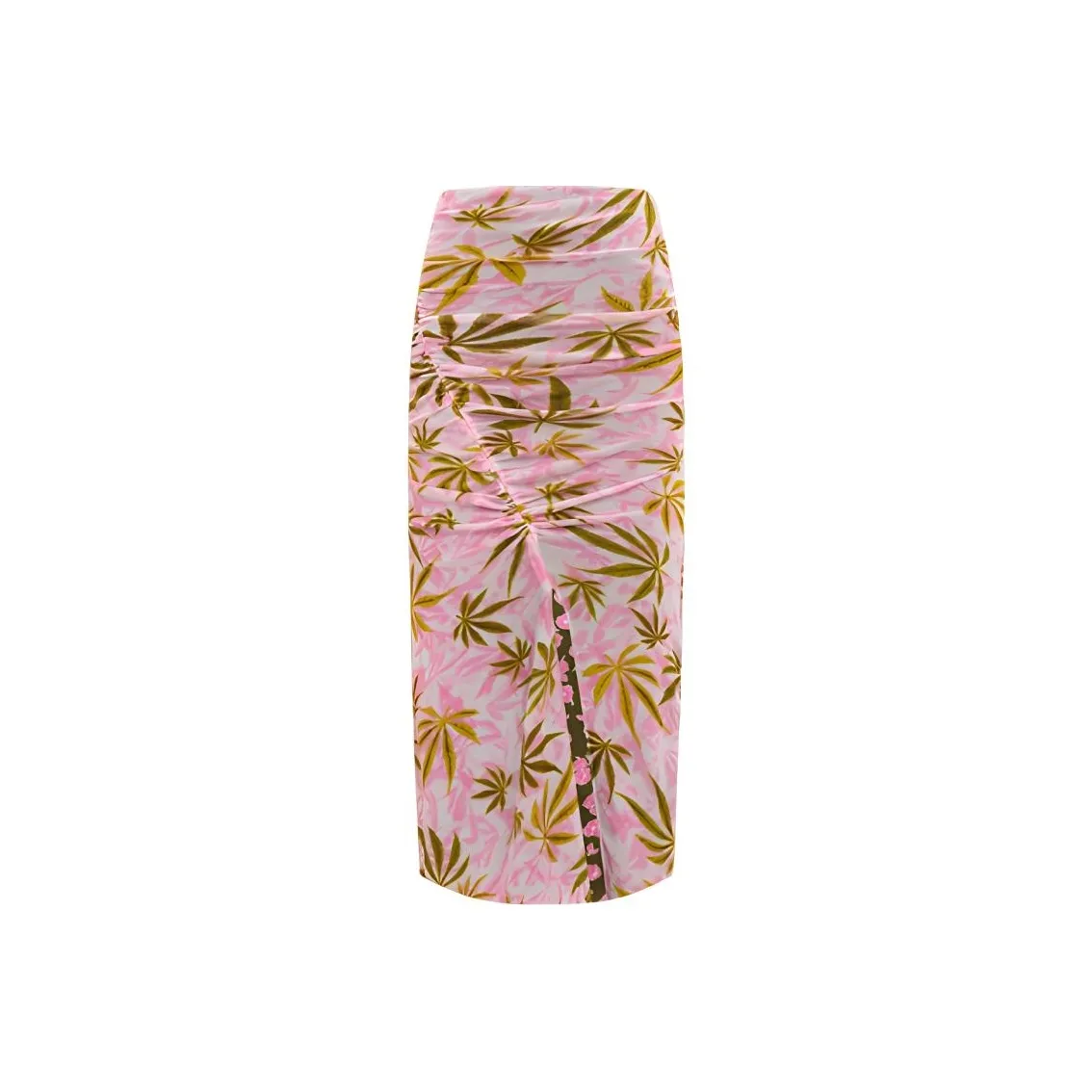 DVF Diane Von Furstenberg FW24 Повседневный Длинный Юбка Женские Многоцветный