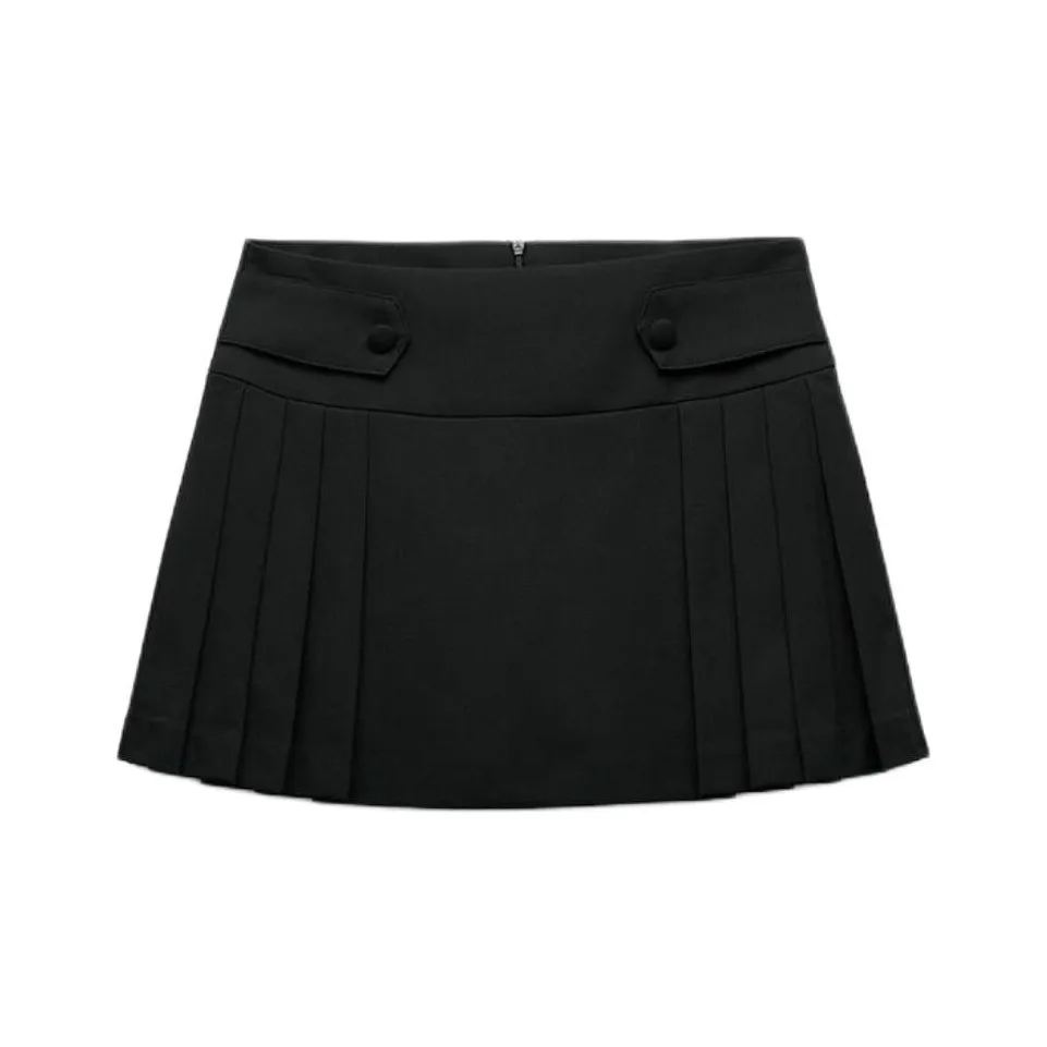 ZARA Casual Short Skirts Women's Black