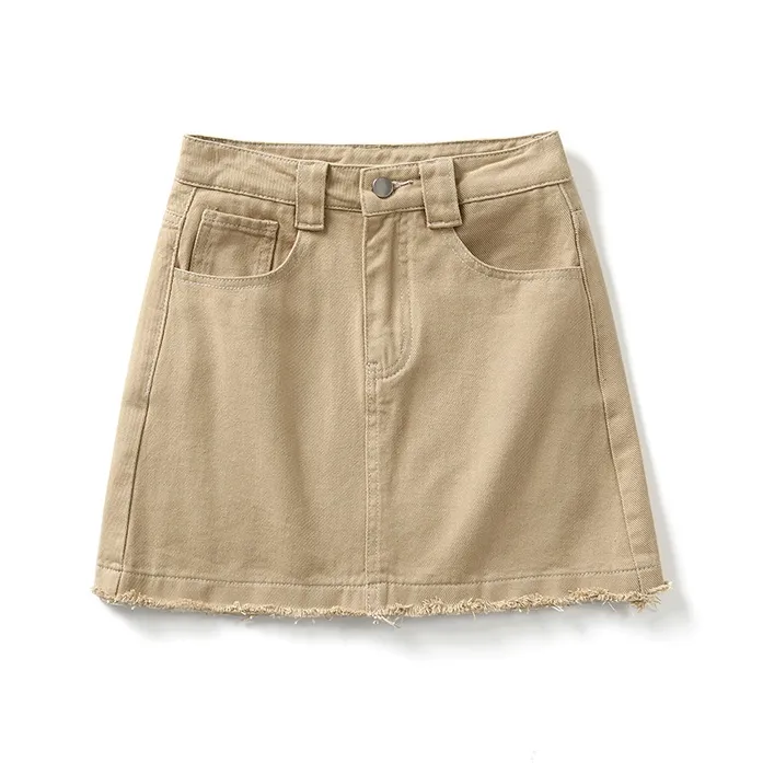 Wen Shan Джинсовые короткие юбки Женские