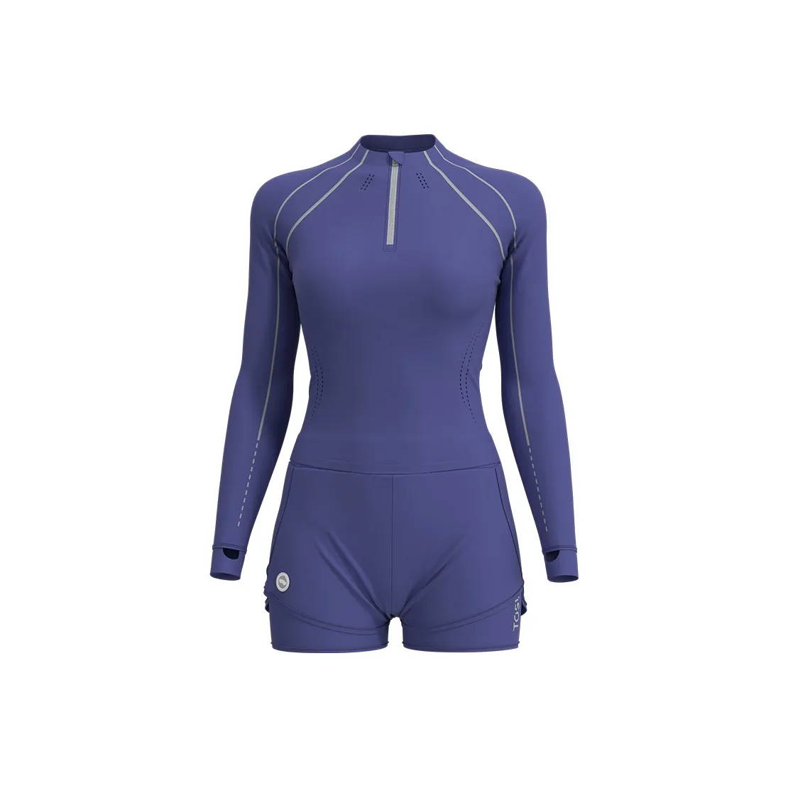 TOSWIM Двухкомпонентный купальник женский фиолетовый