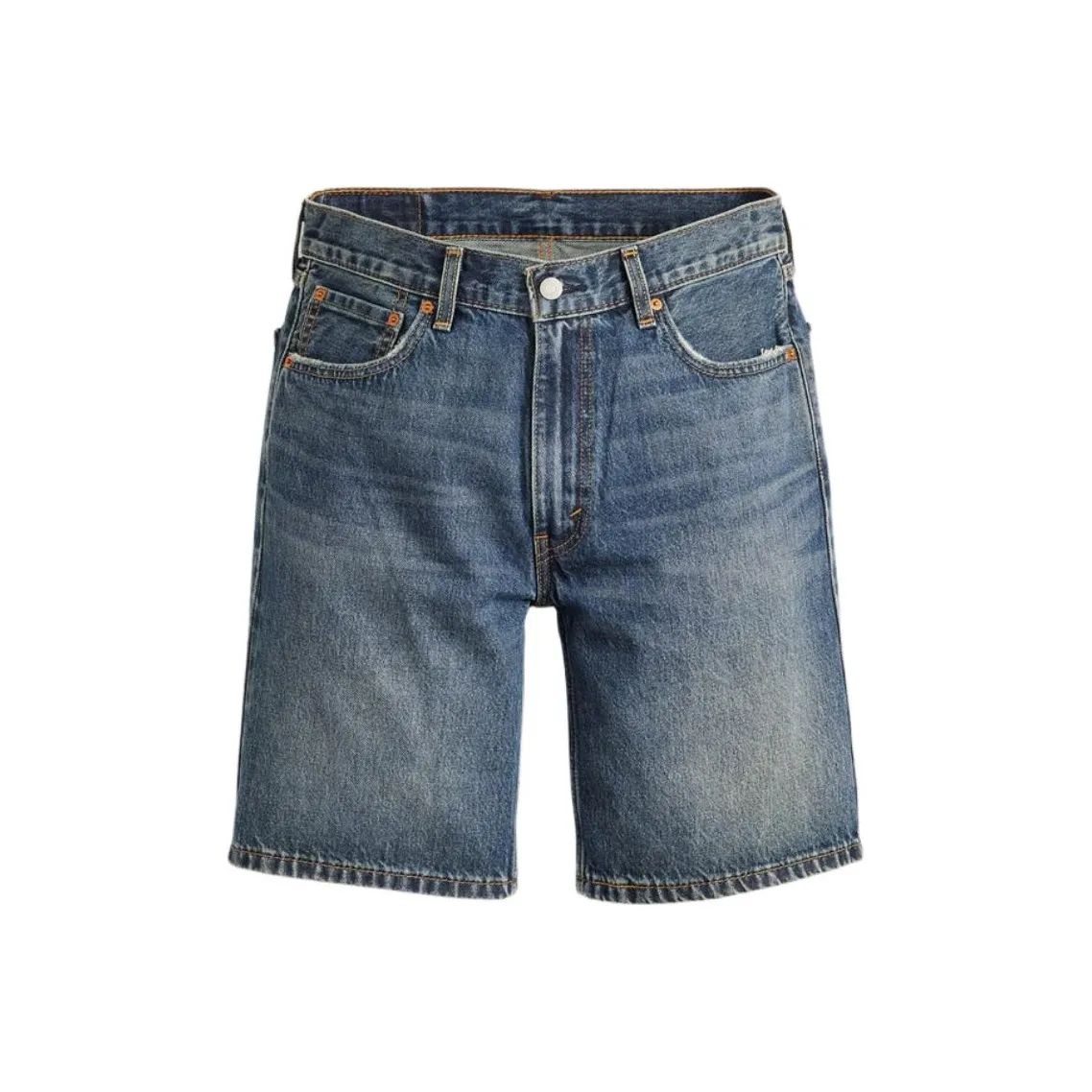 Levis Джинсовые шорты среднего синего цвета для мужчин