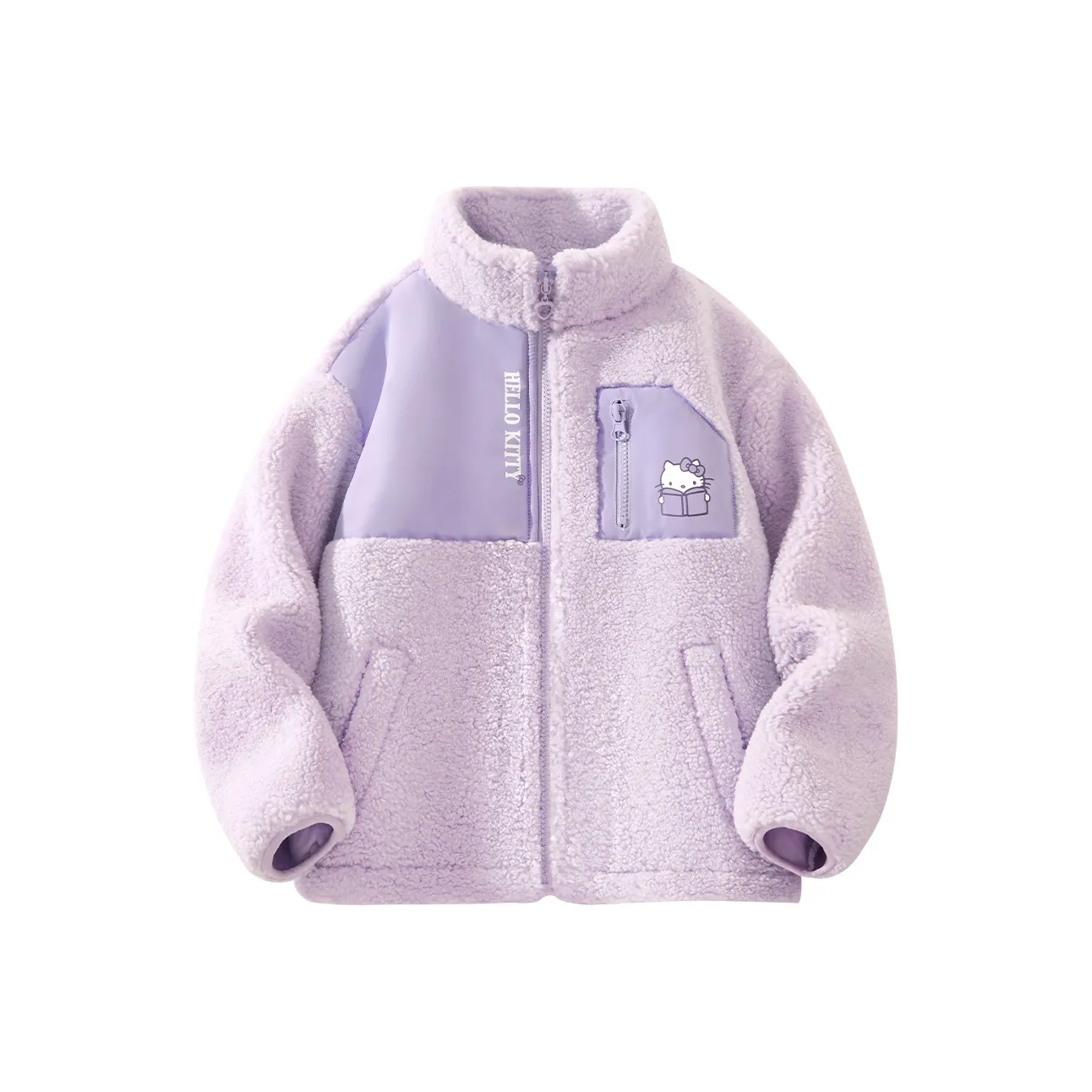 Hello Kitty Cotton Down Jacket Purple Baby