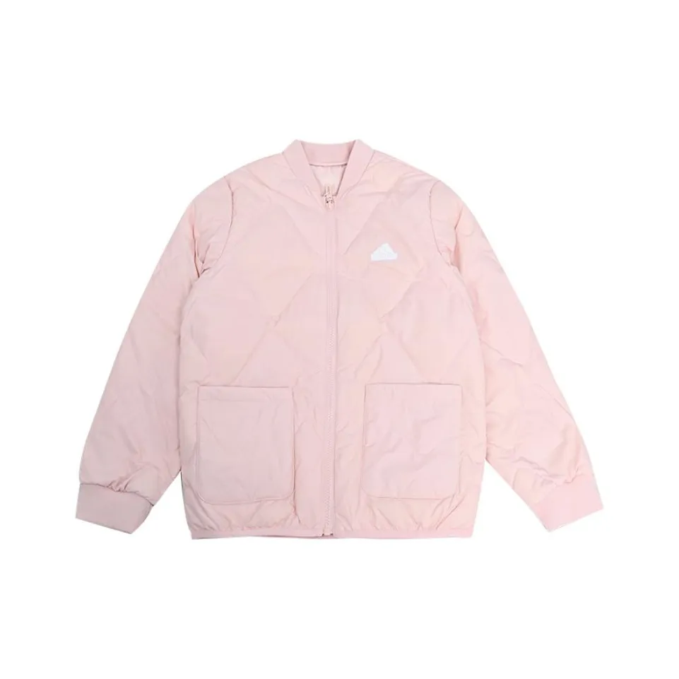 Adidas Розовый Унисекс Пуховики