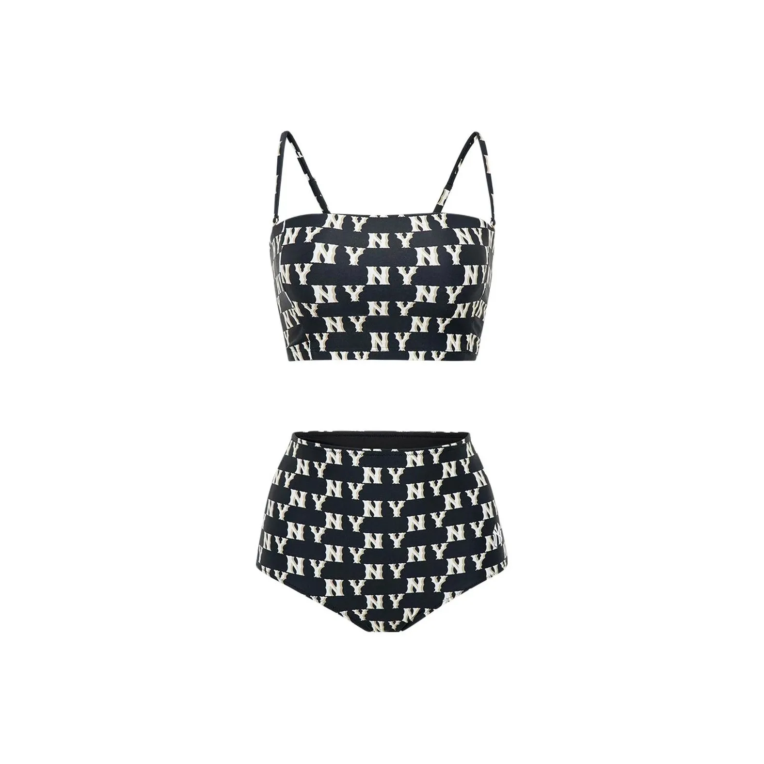 Mlb Base Logo Двухкомпонентный Купальник Женский Синий