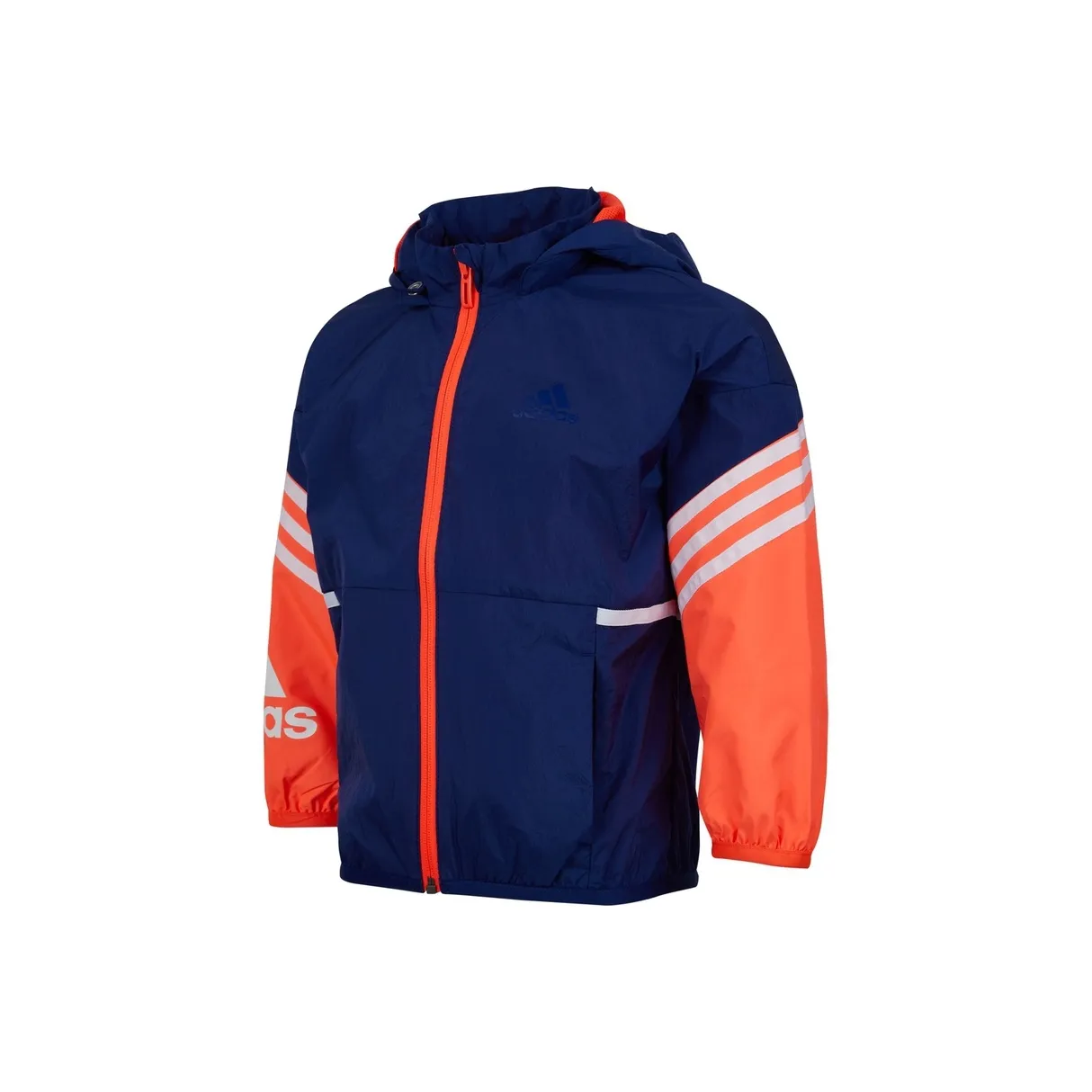 Adidas Куртки и пальто Темно-синий Ярко-оранжевый для детей 3-7 лет