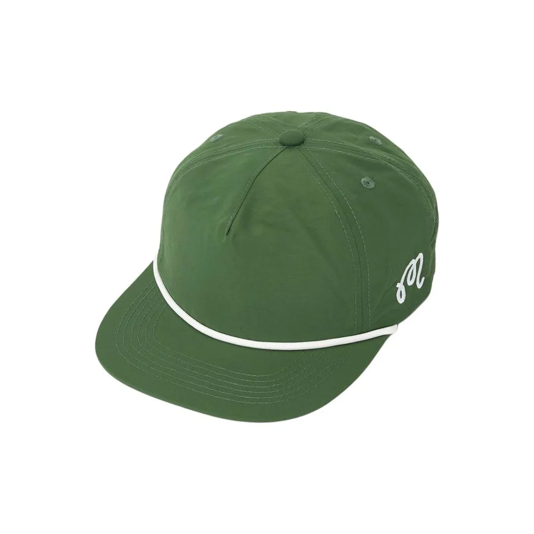 Malbon Golf Nylon Baseball Caps Unisex Green