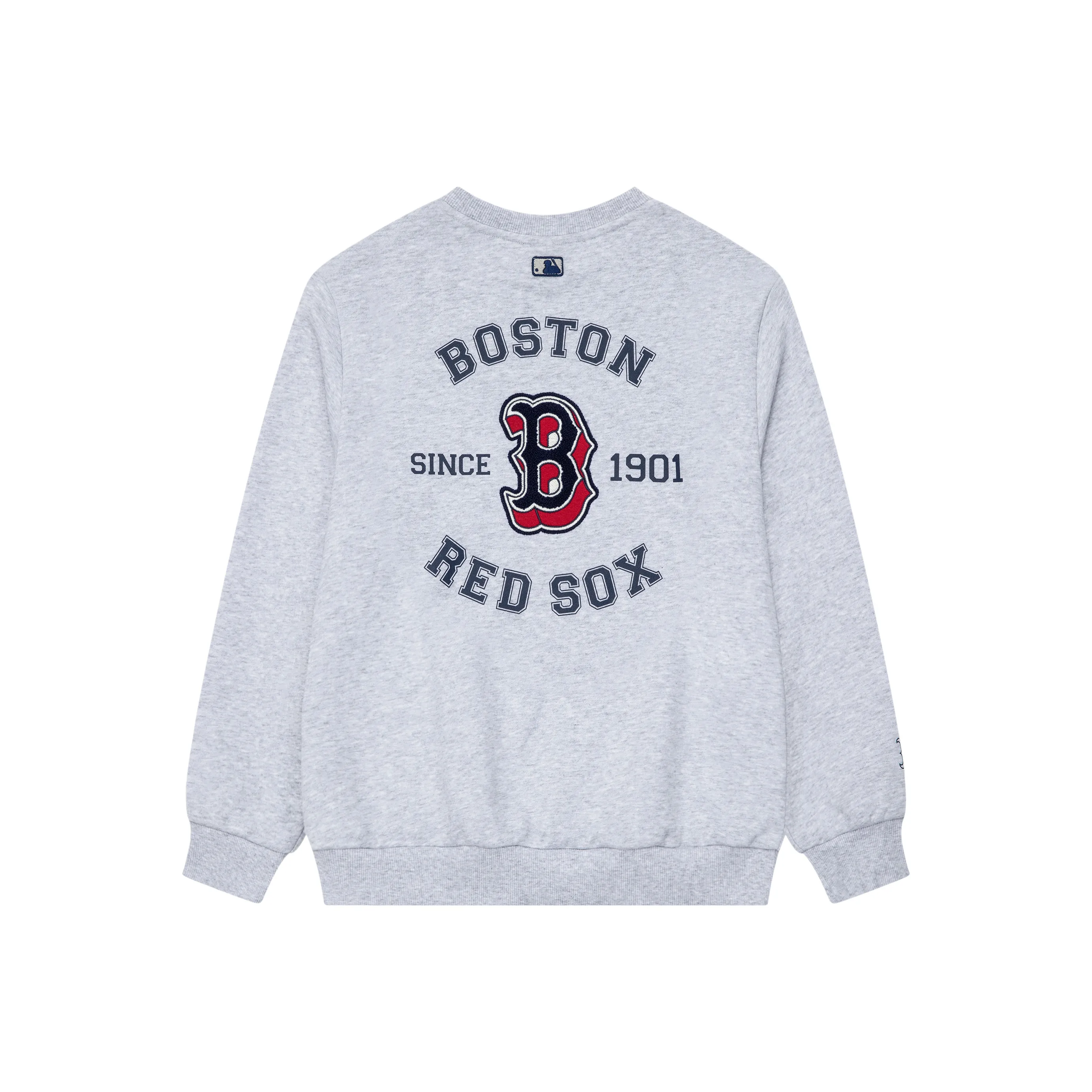 Mlb Base Logo Свитшот Basic Boston Red Sox FW24 Светлый Фотиния Серый Детский