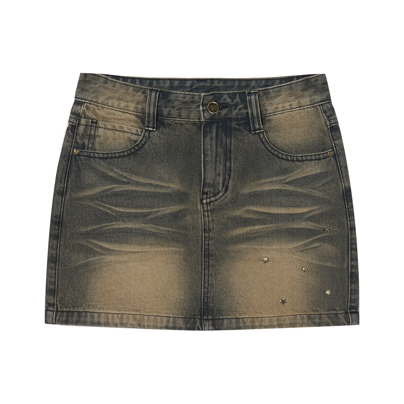 I'M ONE Джинсовые короткие юбки Женские