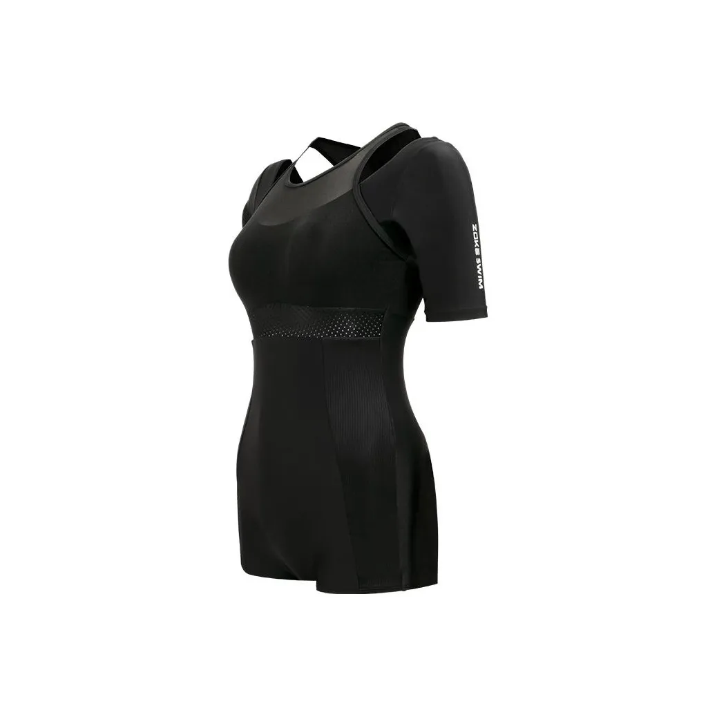 ZOKE Черный Женские Ван-Пис Купальники