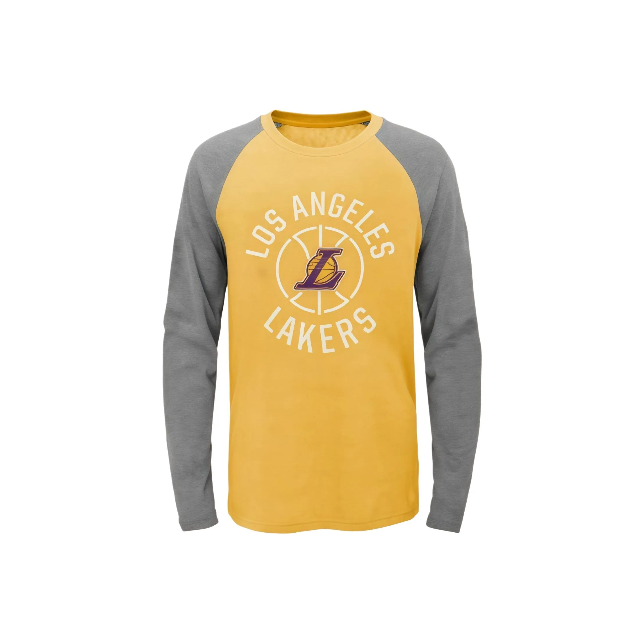 NBA Свитшот Los Angeles Lakers Желто-серый для детей 3-7 лет