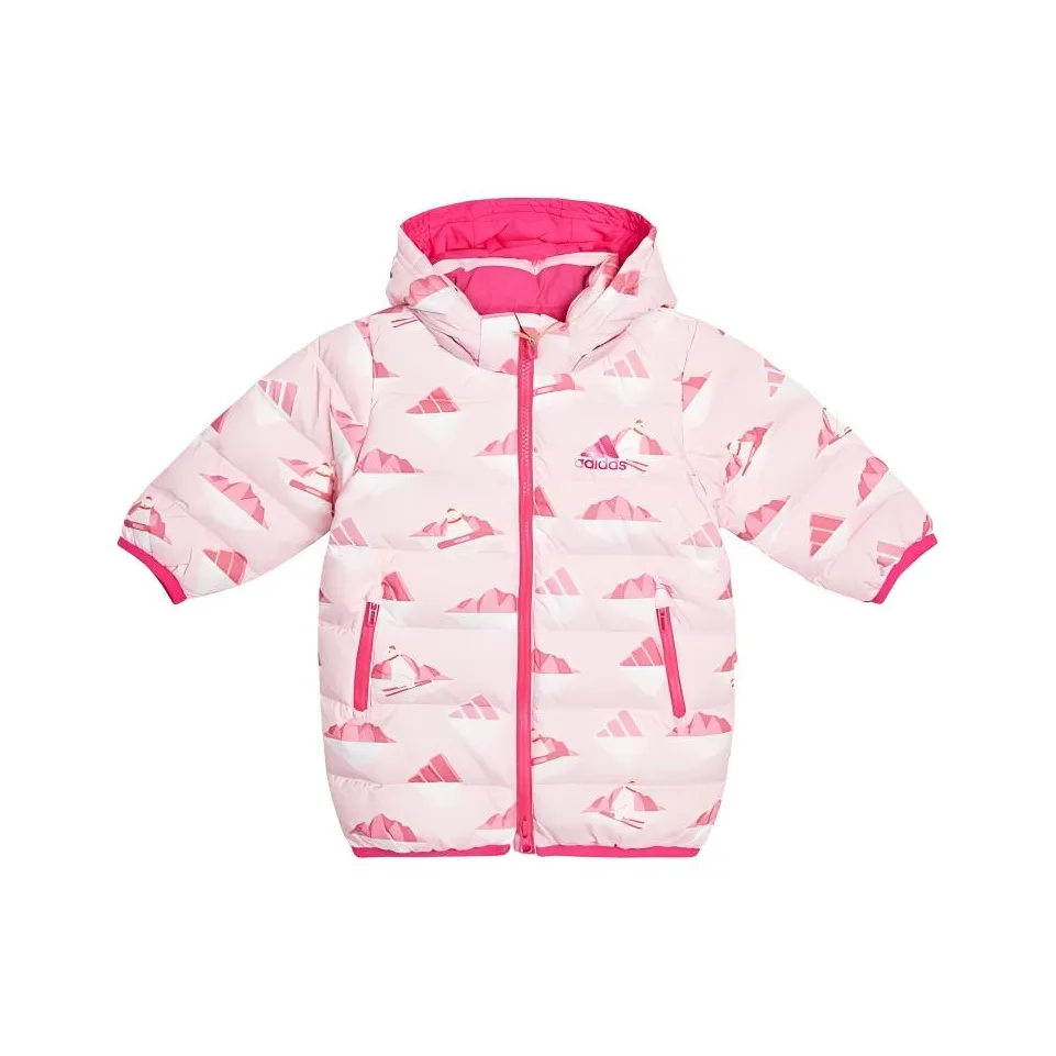 Adidas Пуховик Kids Розовый Розово-красный Infant и Toddler