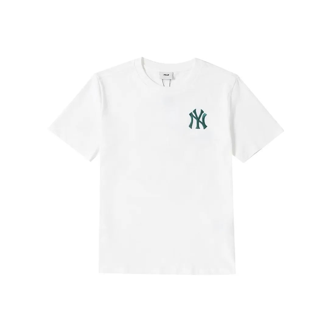 MLB Base Logo New York Yankees T-Shirt Детская Белая