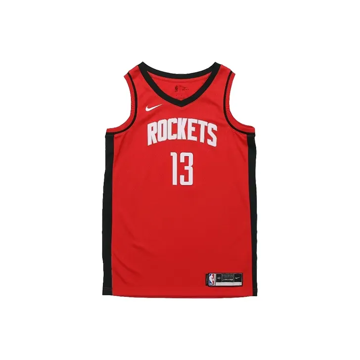 Детская баскетбольная футболка Nike NBA красная для детей