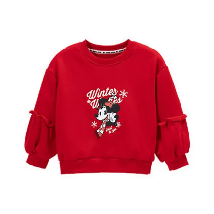 Disney Толстовка Minnie Series Красная для детей 3-7 лет