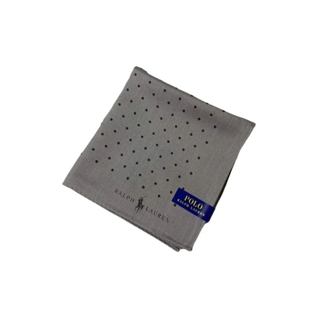 Polo Ralph Lauren Хлопковый шелк Шарфы Унисекс Серый