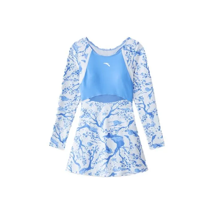 ANTA Swim Dresses & Skirts Women's Light Ink Blue/Pure White/Clear Sea Blue