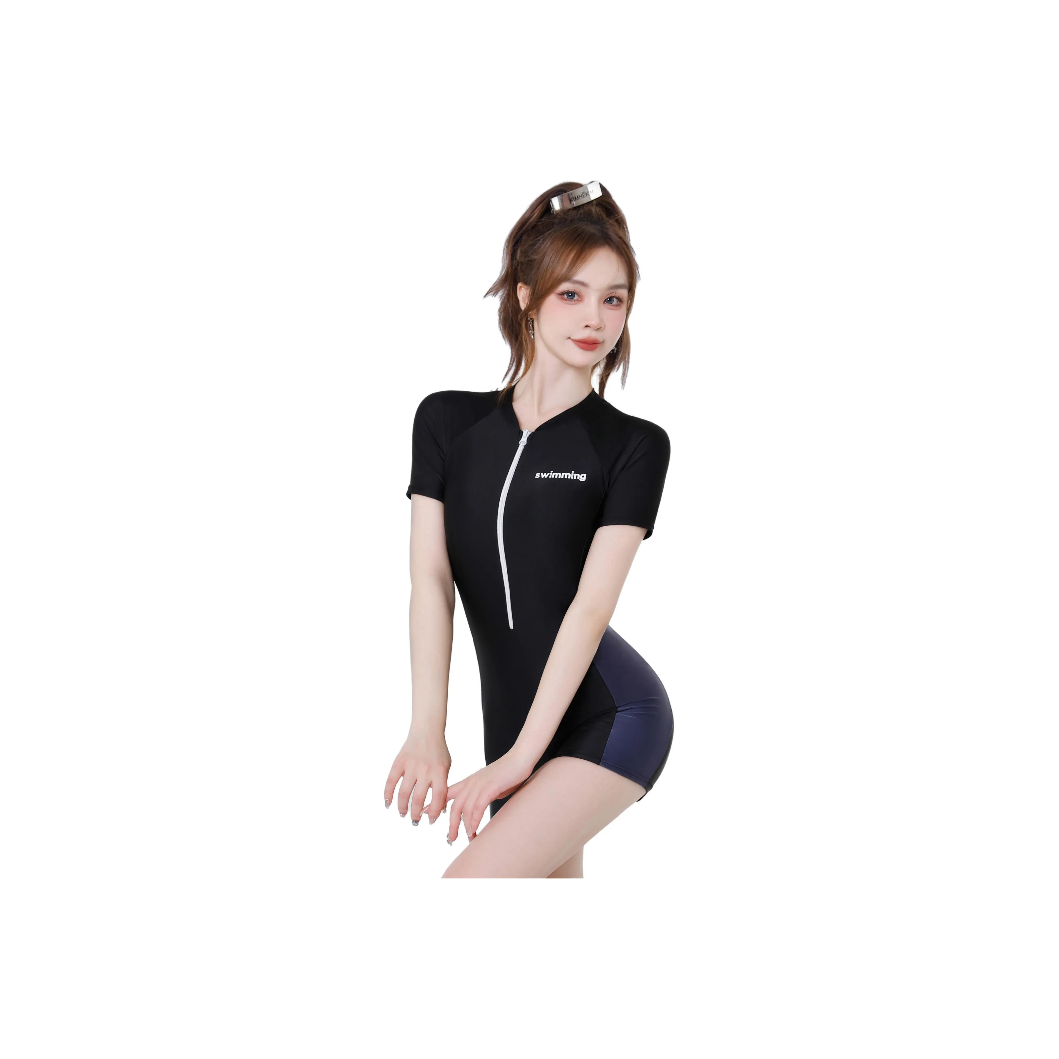 Youyou Ван-Пис Купальник Женский Черный