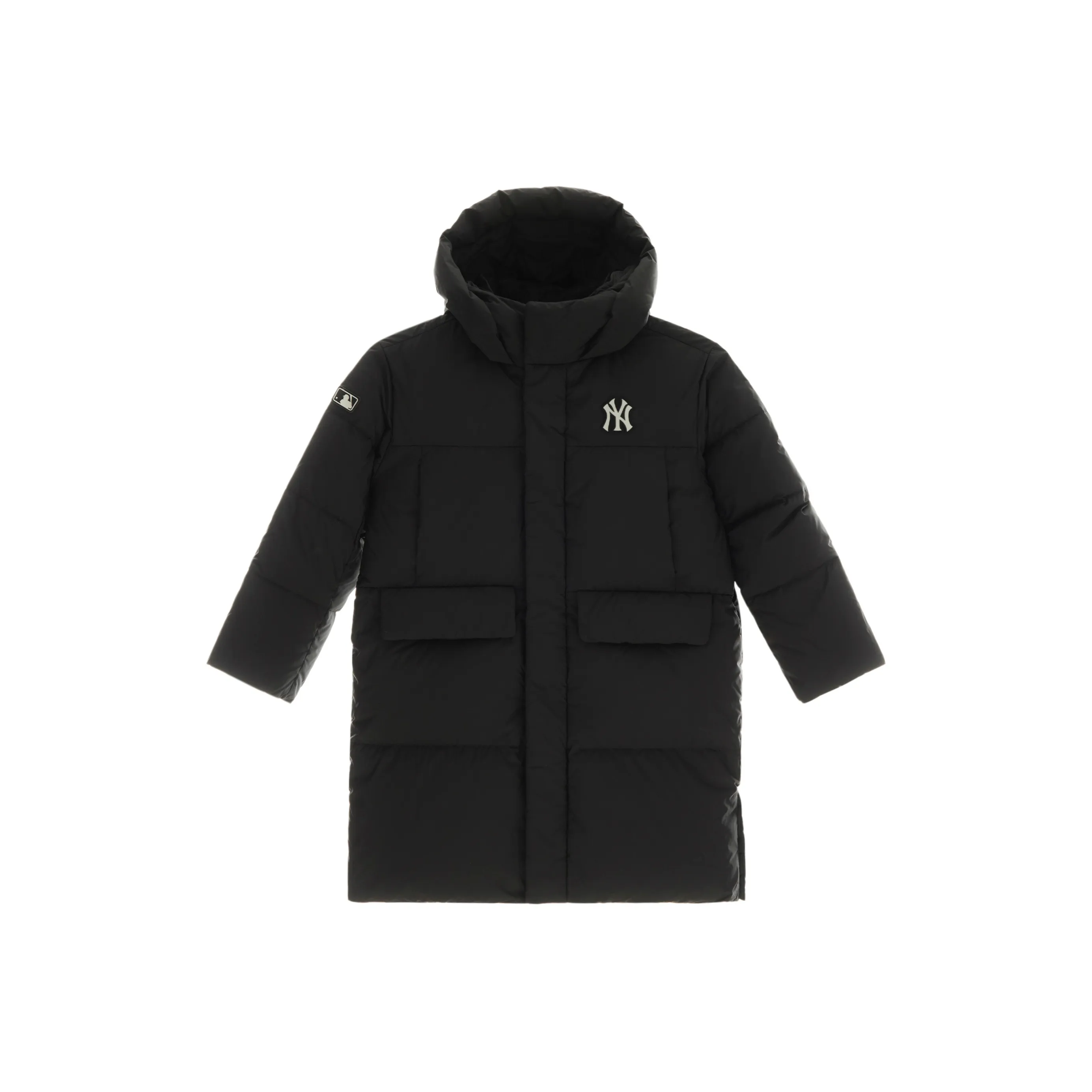 MLB Down Куртка New York Yankees 24 Осенне-зимняя Черная Детская