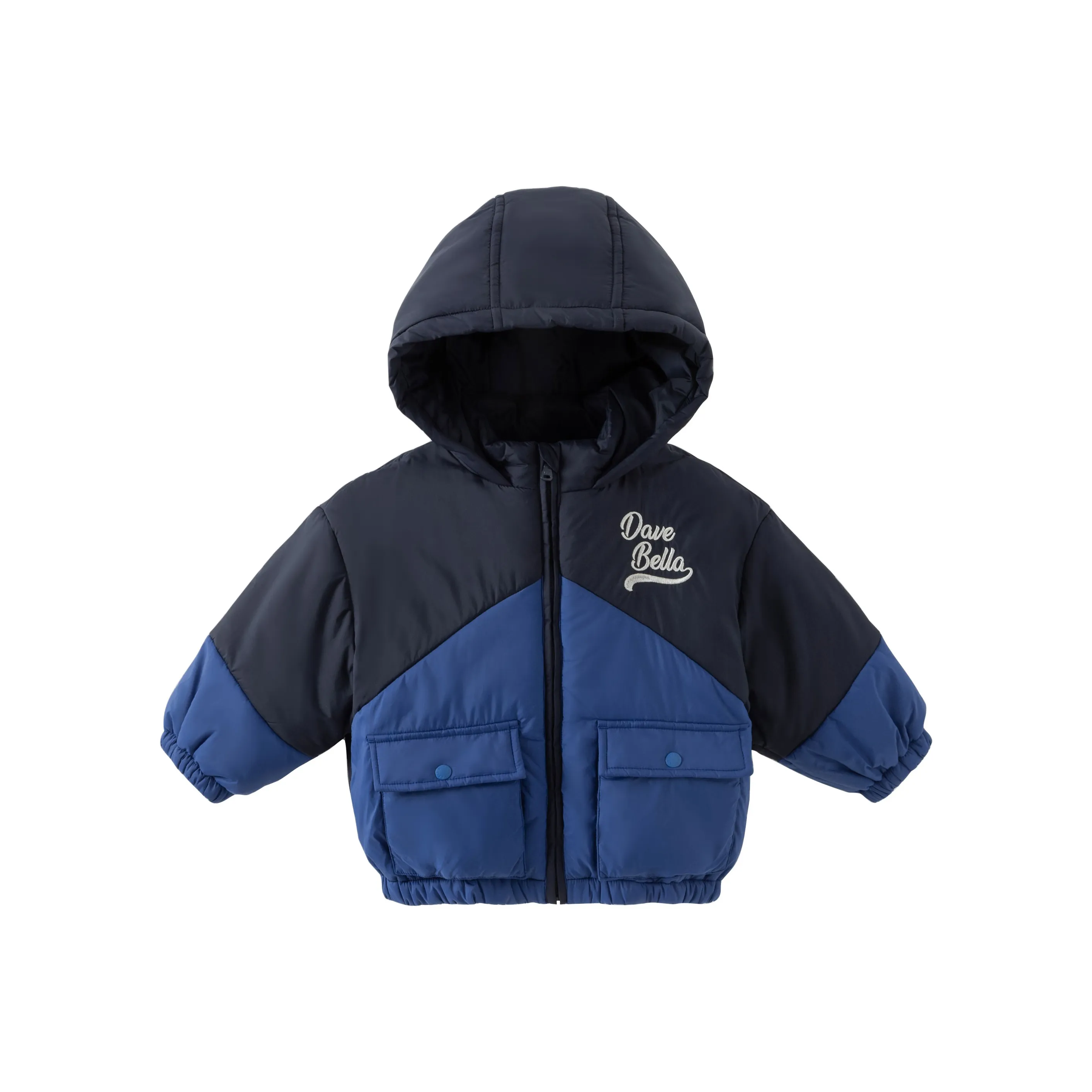 DAVE BELLA Хлопковый пуховик Темно-синий для детей 3-7 лет