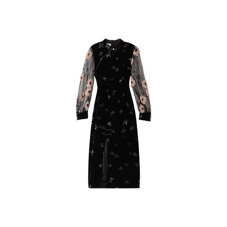 JINYE ORIENTAL Cheongsams Women's Black