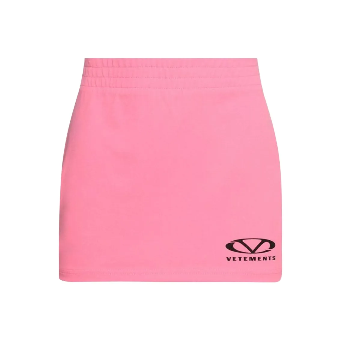 Vetements Oval Logo Mini Skirt 'Hot Pink'
