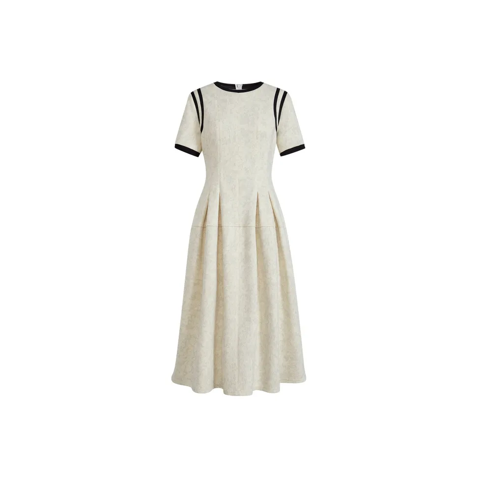 KUOSE Короткий рукав Платье Женское