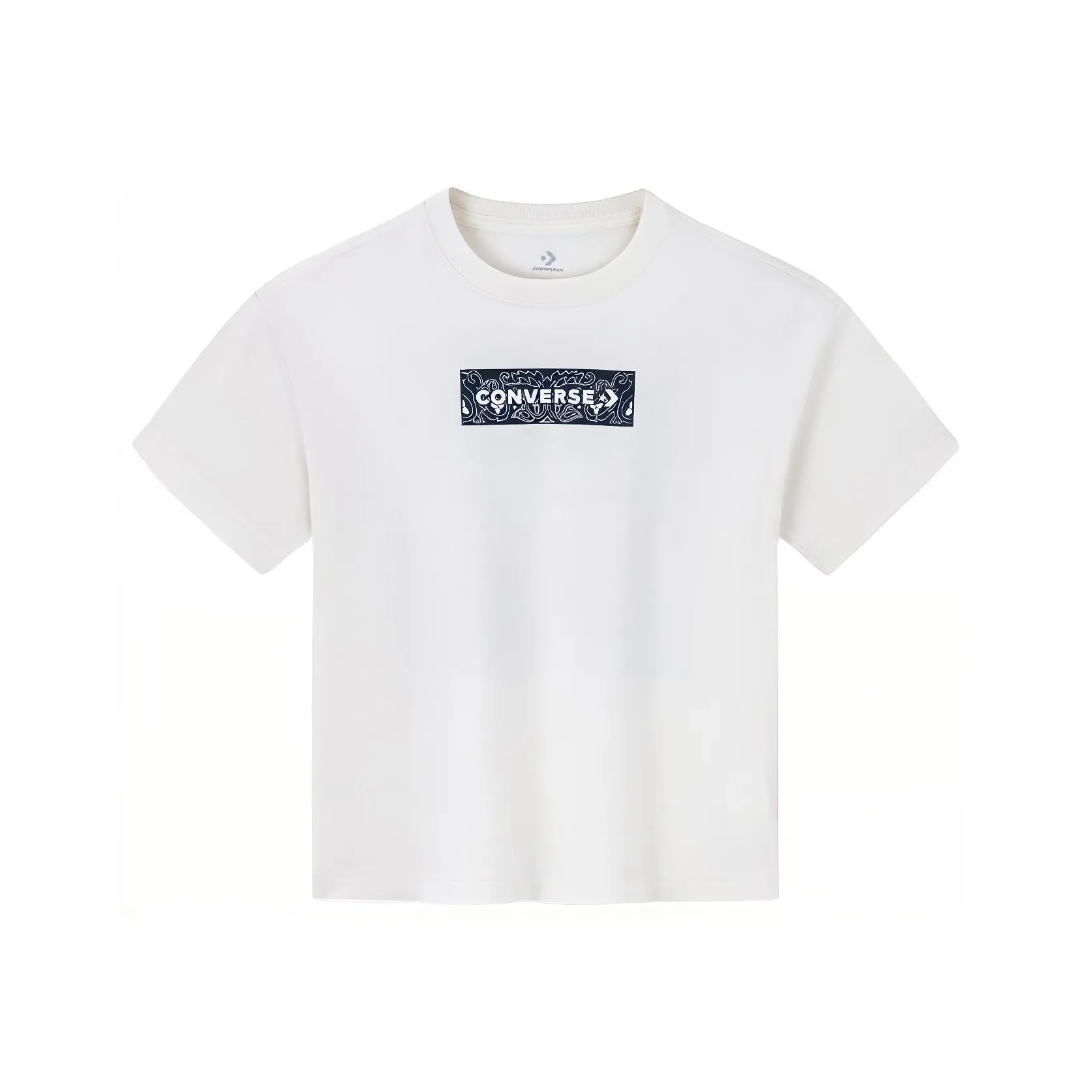 Конверс T-рубашка Feather White Детская