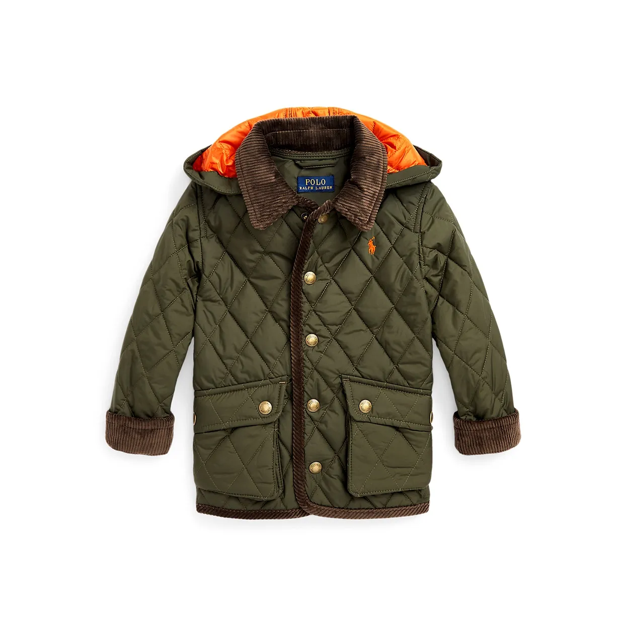 Polo Ralph Lauren Куртки и Пальто Зеленый Детский