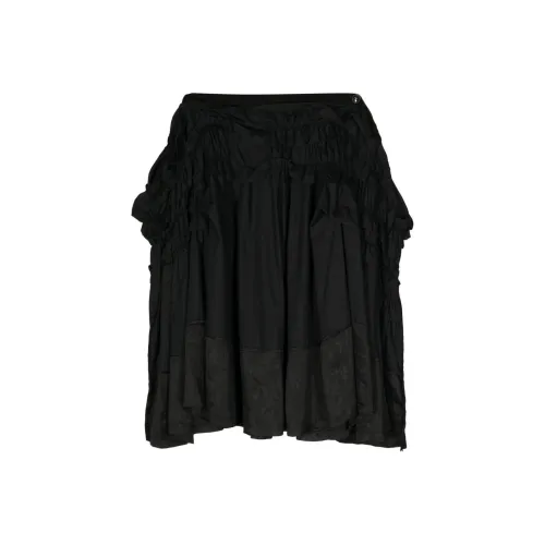 COMME DES GARCONS SHIRT Черная Женская Повседневная Длинная Юбка