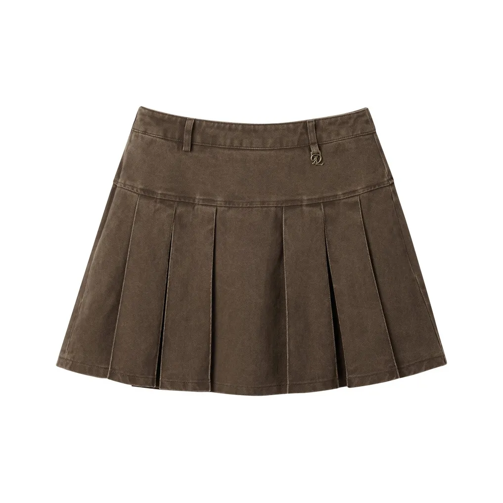 LEDIN Какао Bean Женские Повседневные Короткие Юбки