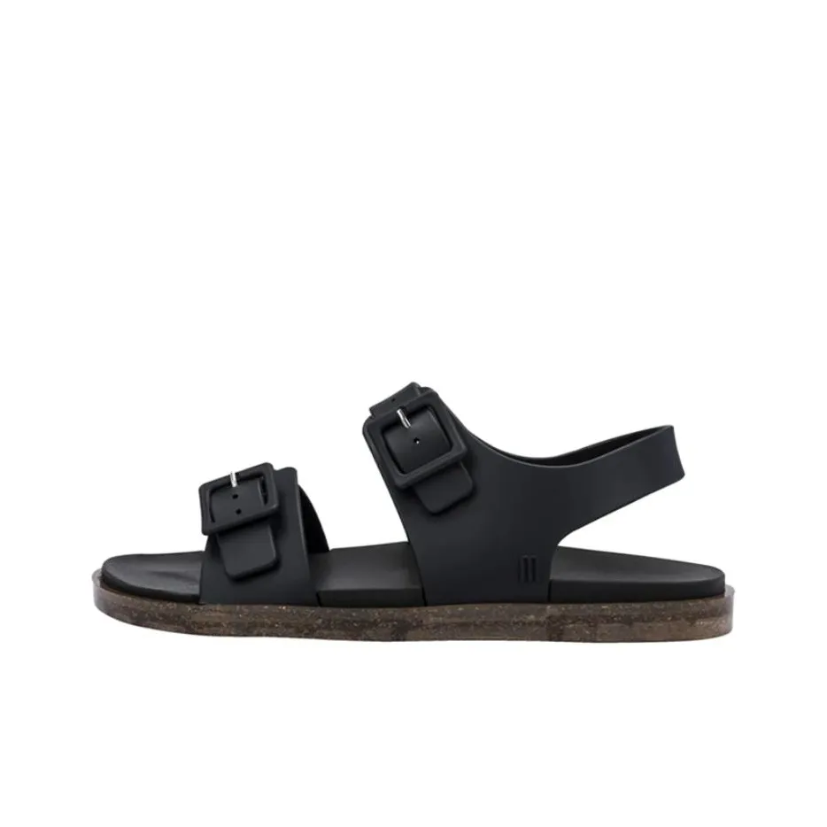 MELISSA Wide One Strap Sandals Women's Black