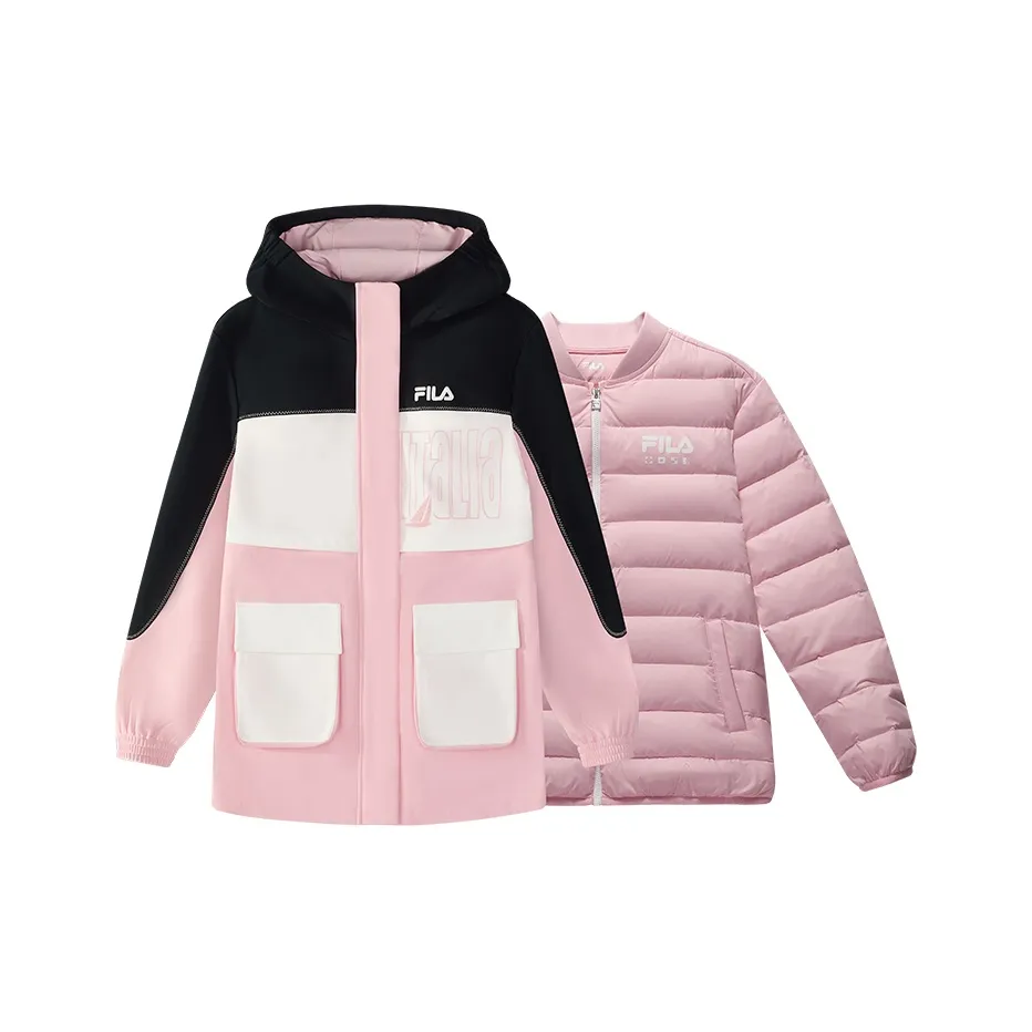 FILA KIDS Down Jacket Легенда Синий Подростки