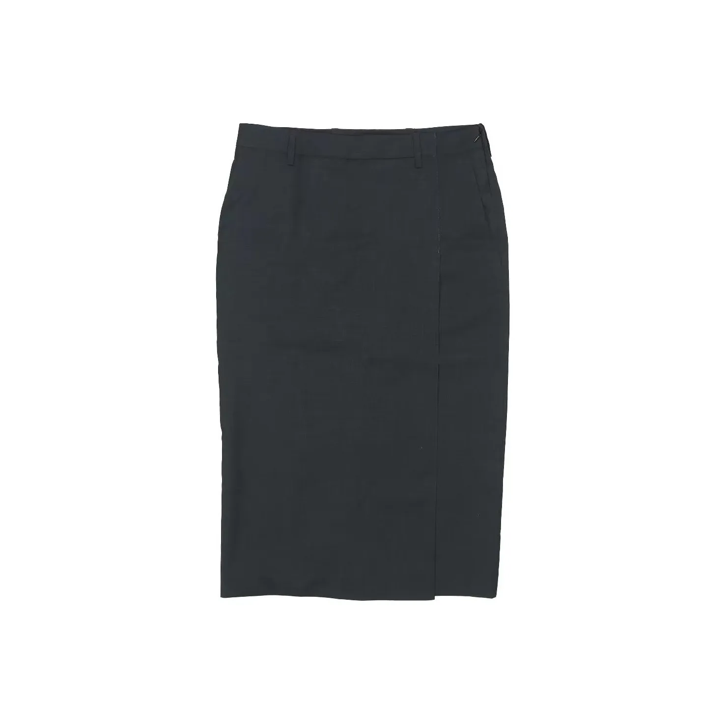 PRADA Повседневный Длинный Юбка Женская Черная