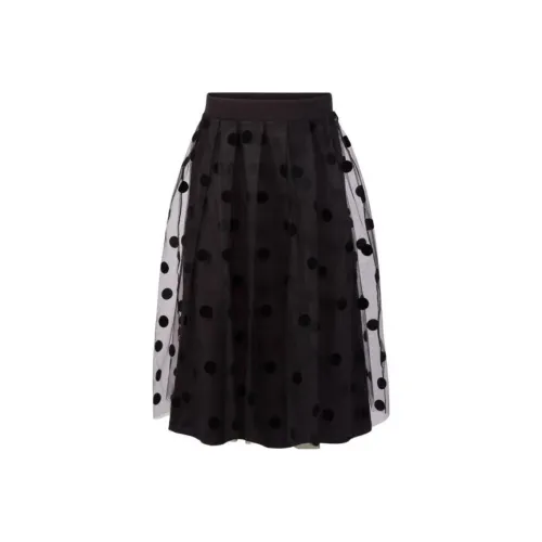 NINA RICCI Черные Женские Повседневные Короткие Юбки