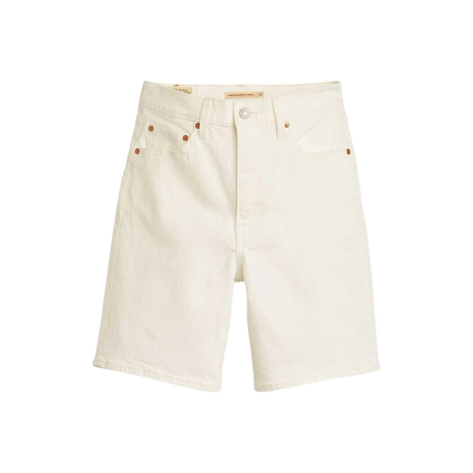 Levi's Denim Shorts Women's White